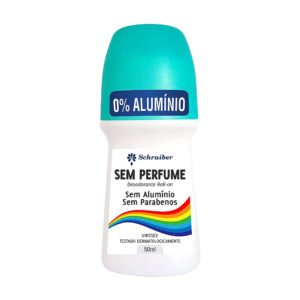 Desodorante Roll-on sem Perfume vegana 50ml - Schraiber