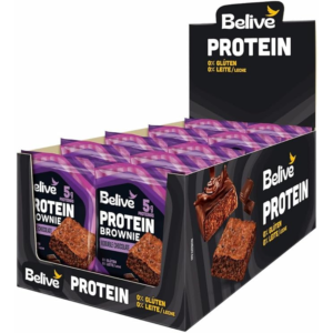Brownie Protein 6 gramas de proteína Double Chocolate Zero Açúcar 40g 10 - Belive